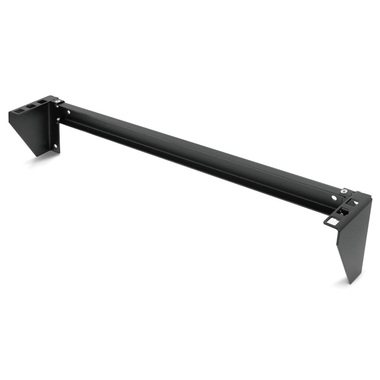 Tecmojo 1U Vertical Wall Mount bracket, Foldable Patch Panel Bracket fit 19” Switches/IT/Data Equipment, Open Frame Server Rack with 44lbs(20kg) Capacity, Vertical/Horizontal Mounting