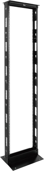 Tecmojo 45U 2-Post Open Frame Server Rack 19" Network, Server, AV, Data & IT Equipment, Telecom & Patch Panel Mount, 1763 lbs Capacity, Black