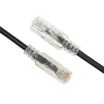 Tecmojo Ethernet Patch Cable 0.5M, 6 Pack, CAT6 UTP Gigabit LAN Network Cable, Pure Copper LSZH RJ45 Snag-Free Patch Cord Black