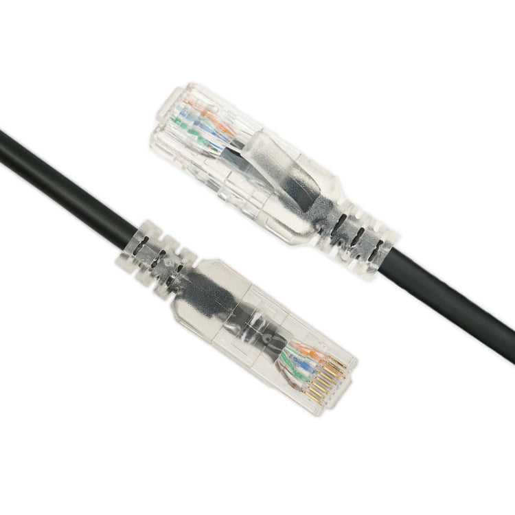 Tecmojo Ethernet Patch Cable 0.5M, 6 Pack, CAT6 UTP Gigabit LAN Network Cable, Pure Copper LSZH RJ45 Snag-Free Patch Cord Black