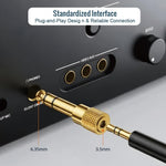 Tecmojo 2 Pack Audio Y Cable 3.5mm Female to 2 RCA Splitter Male Audio Y Cable, Gold Plated Adapter for TV, Smartphones, Record Player, MP3, Tablets, Speakers, Home Theater